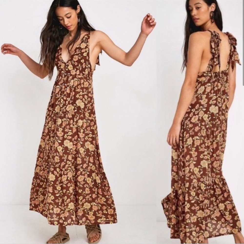 FAITHFULL THE BRAND | opatija floral midi dress L